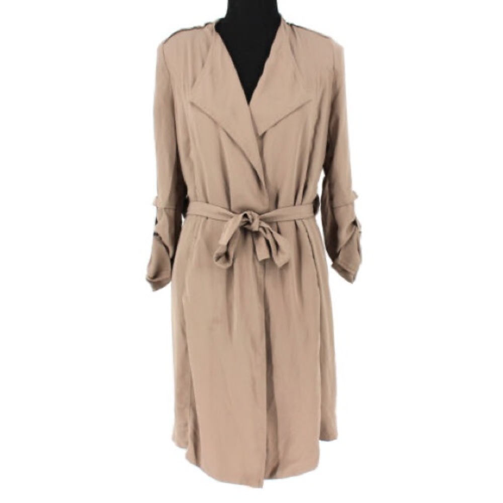 Aritzia Quincey Trench, XXS, nude